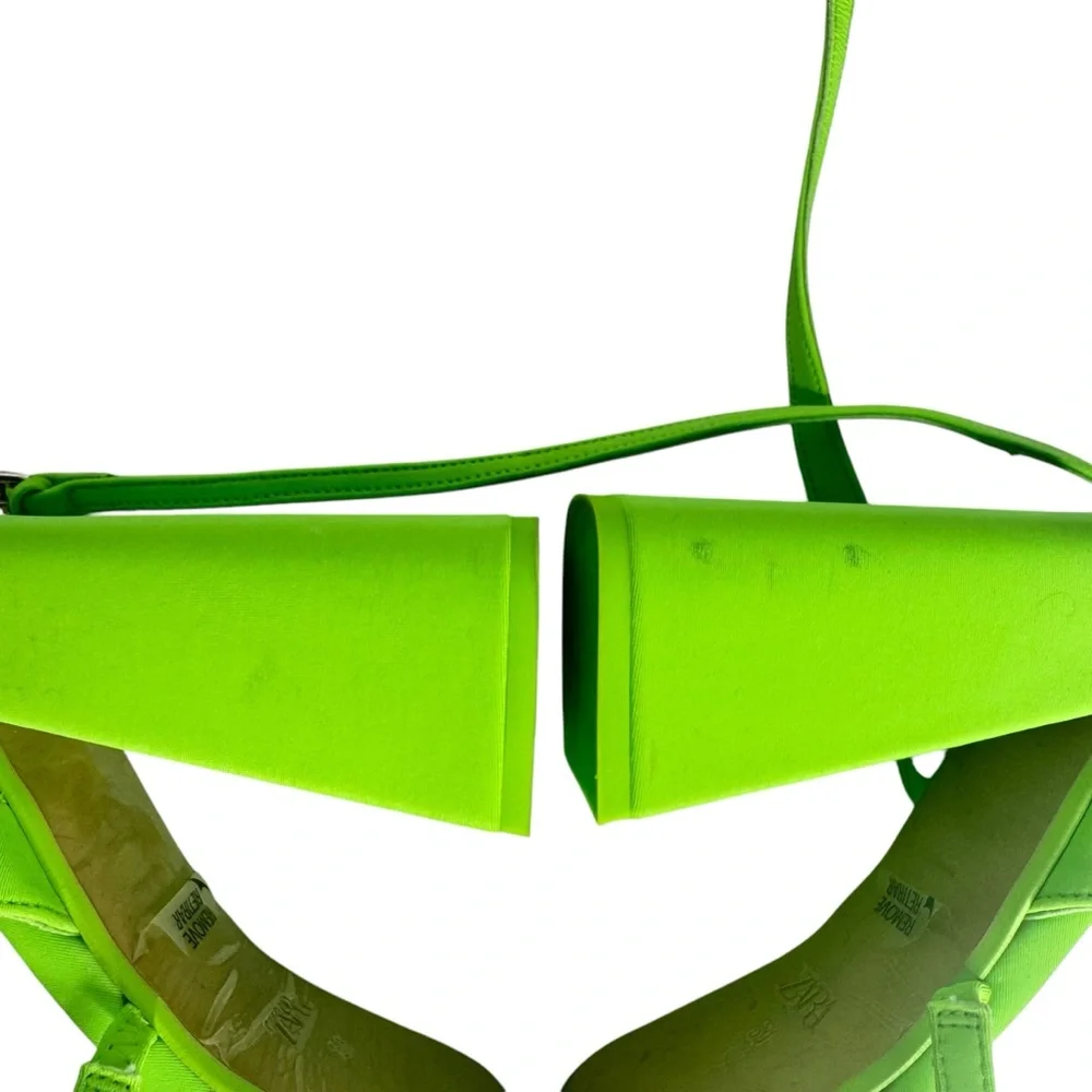 Zara neon green